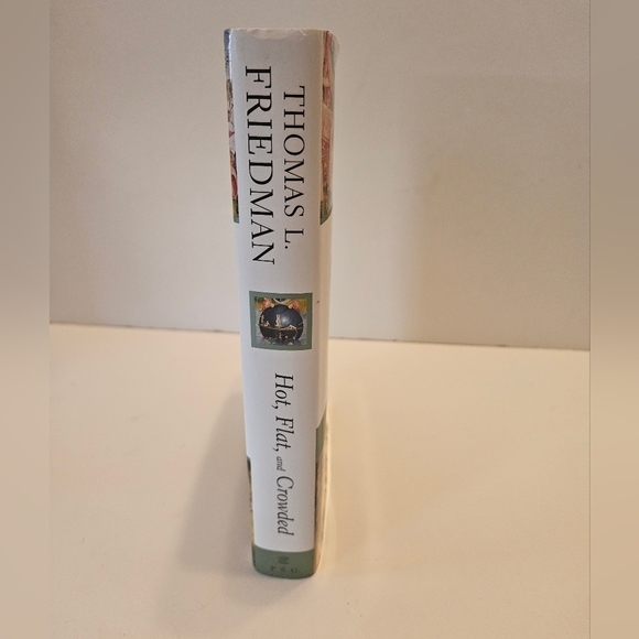 Thomas L. Fridman. Hot, Flat, and Crowde Home Accents Cofffe Table Books - Picture 3 of 13